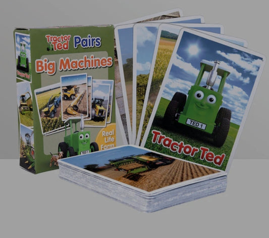 Tractor Ted Pairs Big Machines