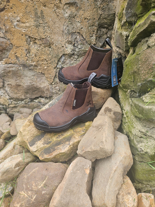 Xpert Pro Drover Junior non-safety Dealer Boot - Brown