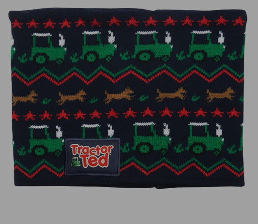 Tractor Ted Fair Isle Snood