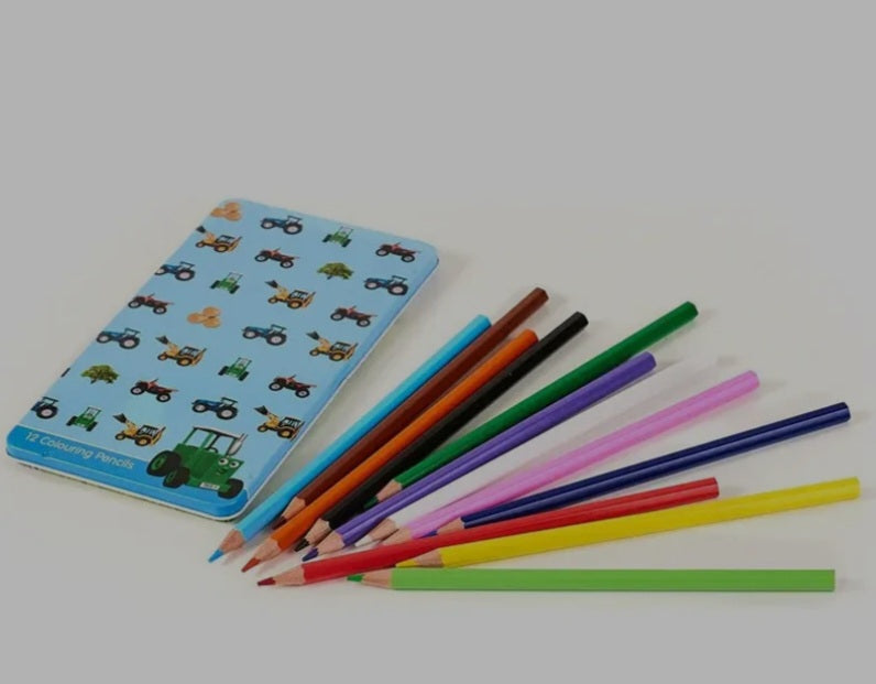 Tractor Ted Pencil Tin