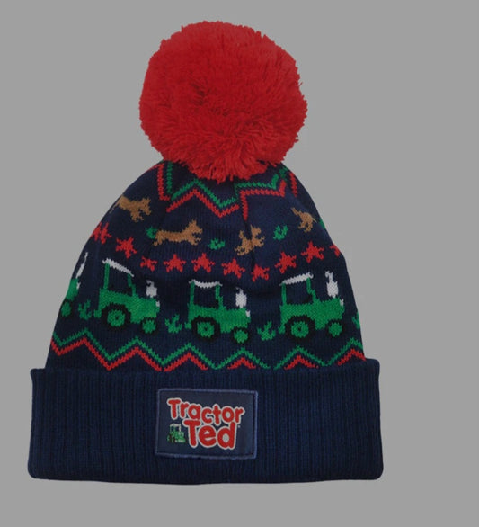Tractor Ted Fair Isle Hat