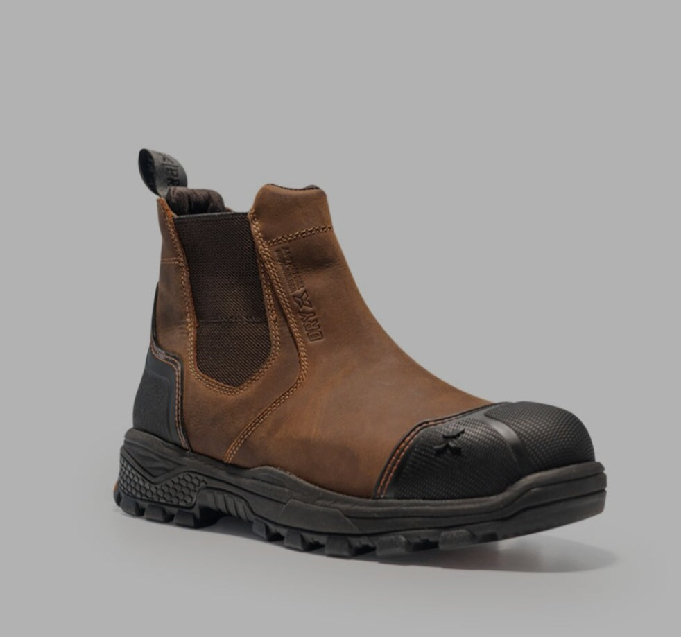 Xpert Pro Forge Waterproof S7L Safety Dealer Boot Brown