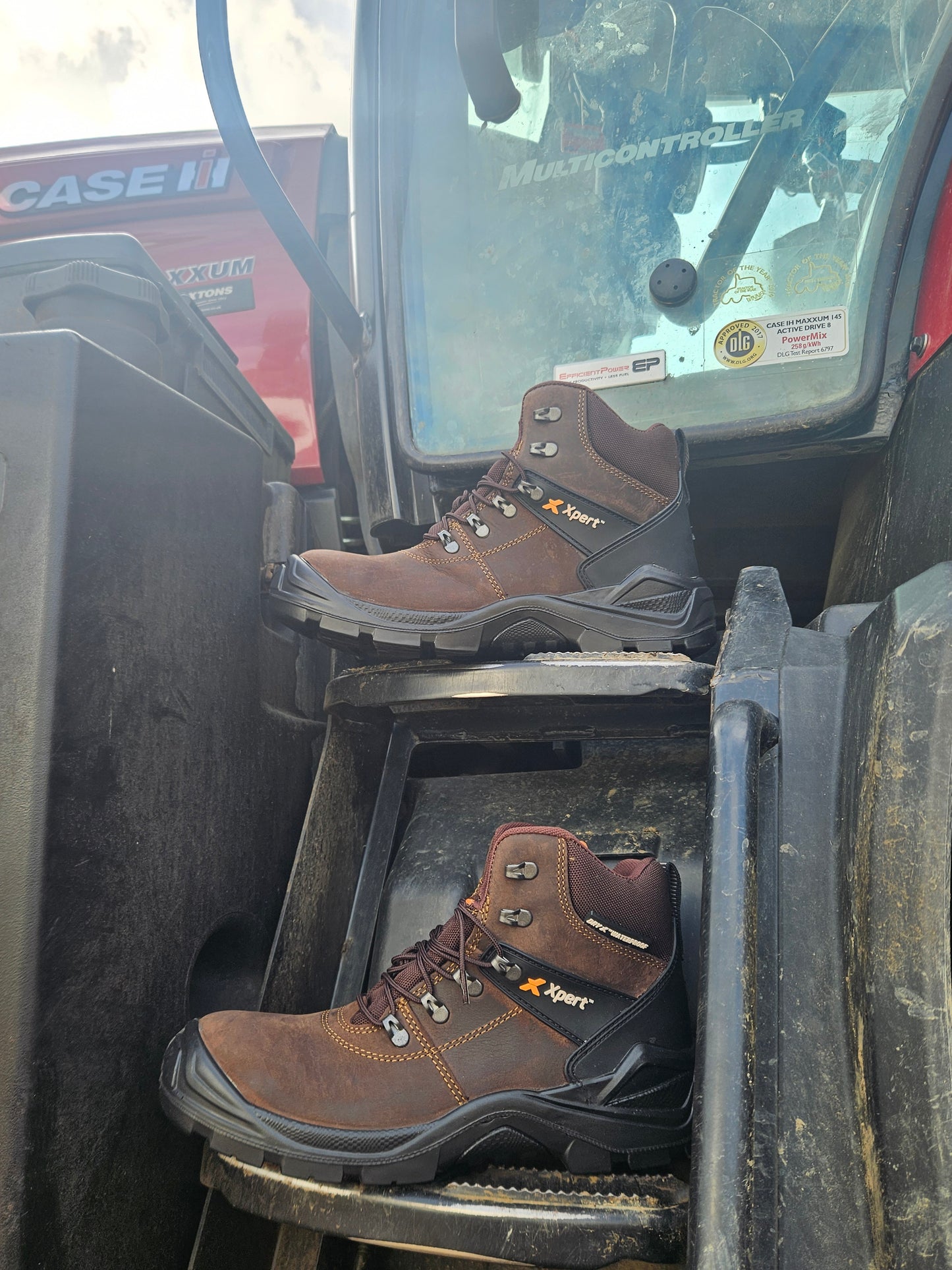 Xpert Typhoon Waterproof S3 Safety Boot Brown