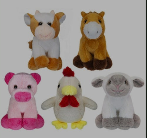 Plush Tiny Farm Animals