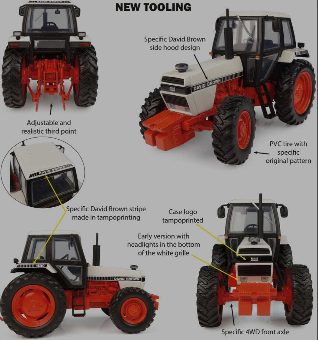 Universal Hobbies David Brown 1690 4x4WD
