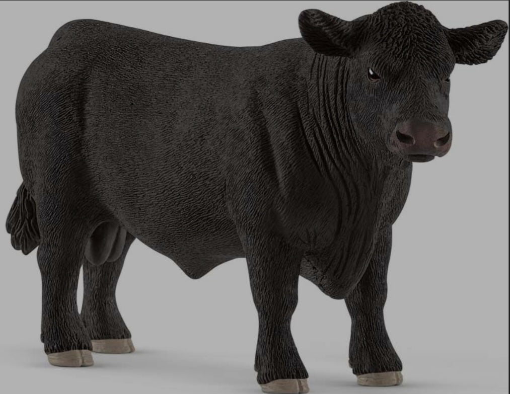 Schleich Black Angus Bull