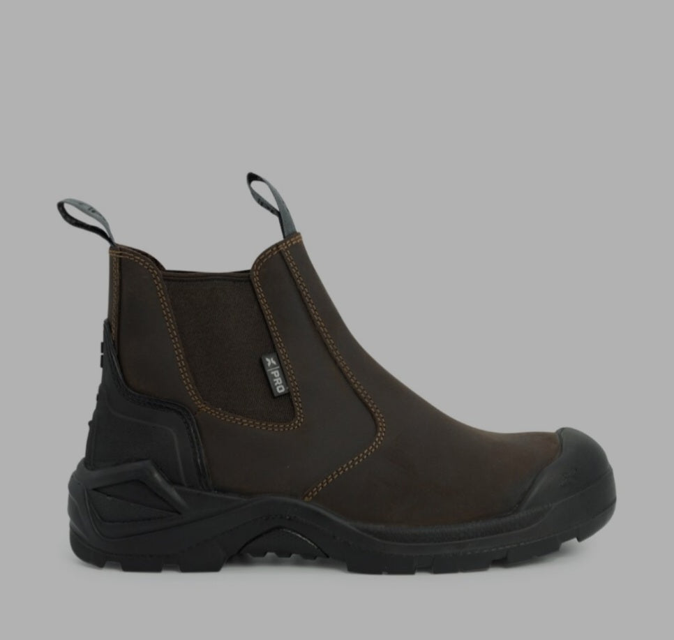 Xpert Pro Hutton S3L Safety Dealer Boot - Brown