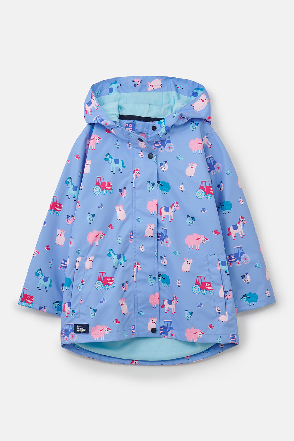 Lighthouse Olivia Coat - Lilac Farm print