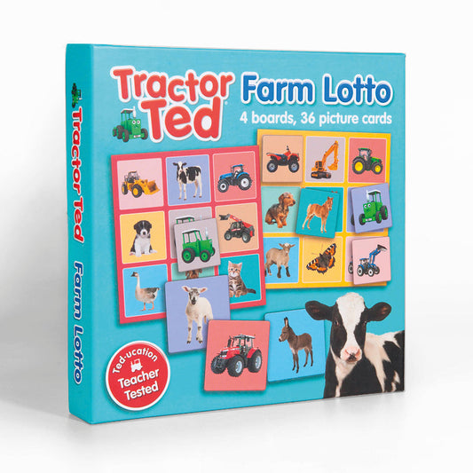 Tractor Ted Farm Lotto Board Game