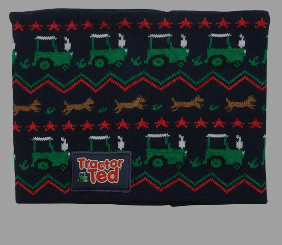 Tractor Ted Fair Isle Snood