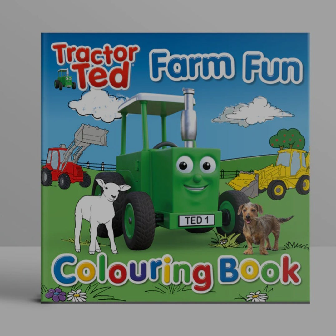 Tractor Ted Farm Fun Colouring Book