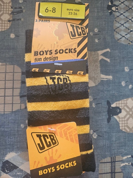 JCB Childrens socks