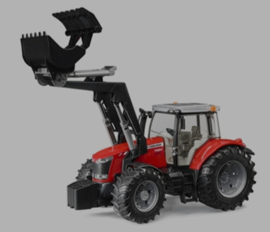 Bruder Massey Ferguson 7624 with Frontloader