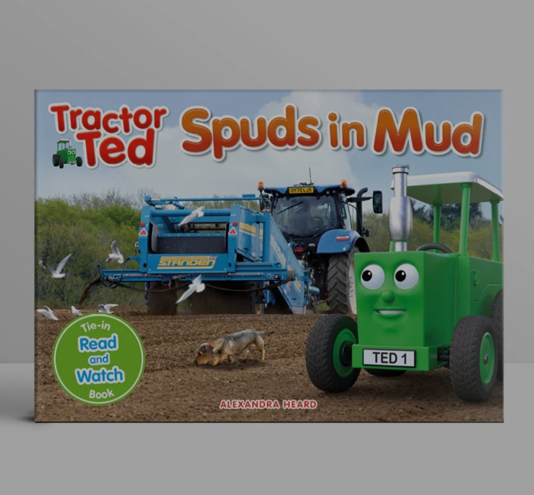 Tractor Ted Spuds in Mud
