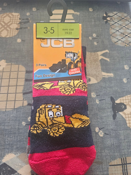 JCB Childrens socks