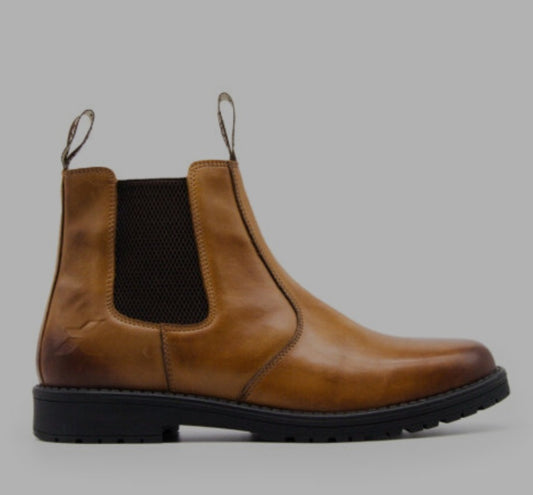 Xpert Heritage Saddler Dealer Boot - Burnished Tan