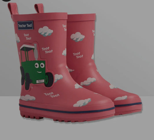 Tractor Ted Toot Toot Wellies