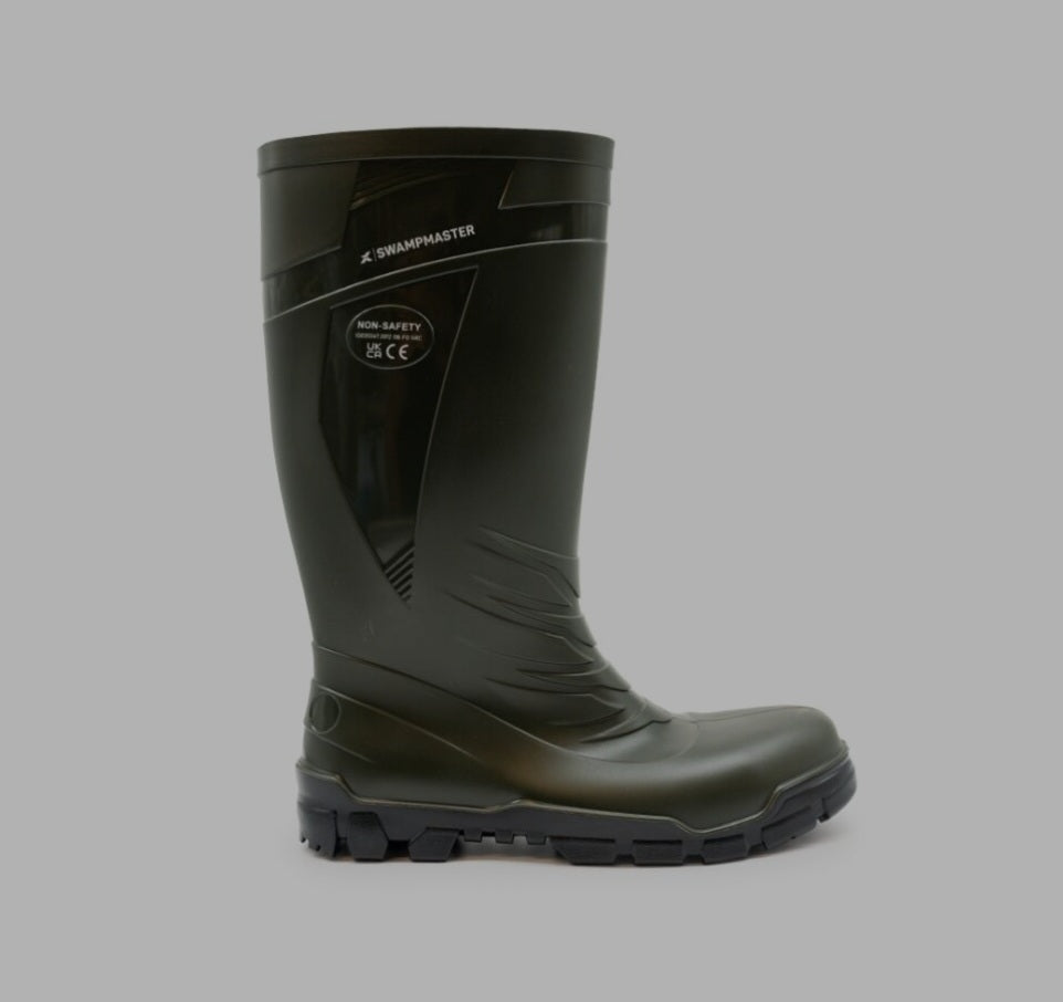 Swampmaster Vortex Non-Safety PVC Wellington Green
